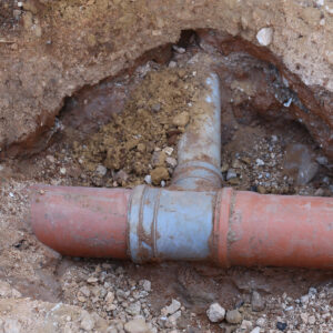 sewage pipe