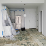 water damage cleanup