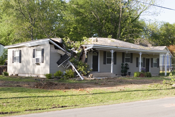 Storm damage