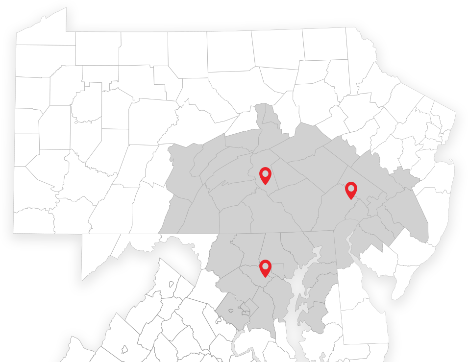 reynolds restoration service map