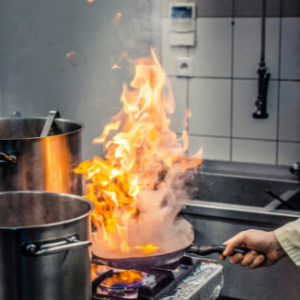 Commercial Kitchen Fire Safety Tips Reynoldsrestoration   Kitchen Fire 300x300 