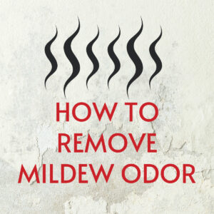 How to Remove Mildew Smell