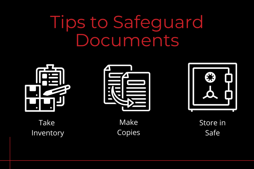 how to protect important documents from harm