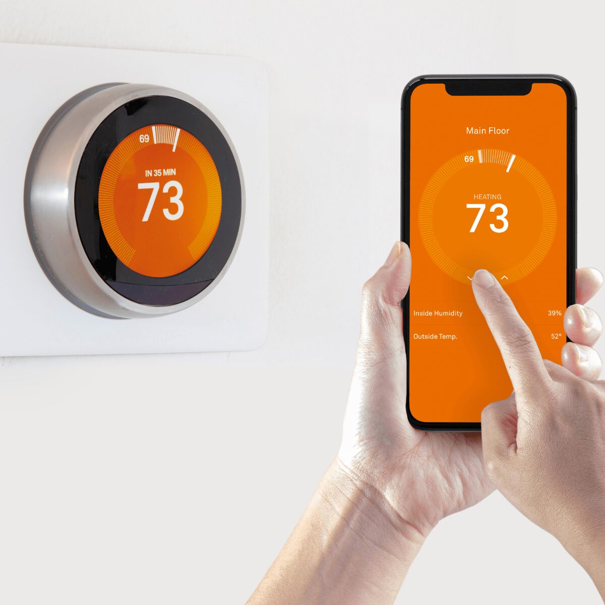 smart home thermostat